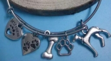 bedelarmband 'best friend' met galgo